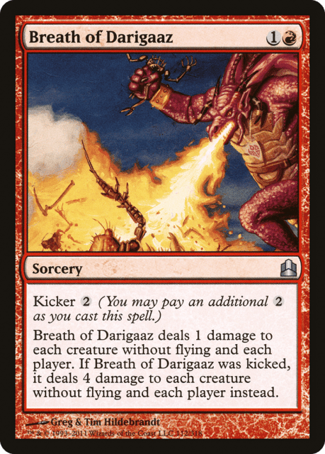 Breath of Darigaaz (112) — Commander 2011