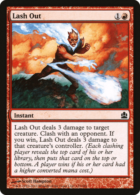 Lash Out (127) — Commander 2011