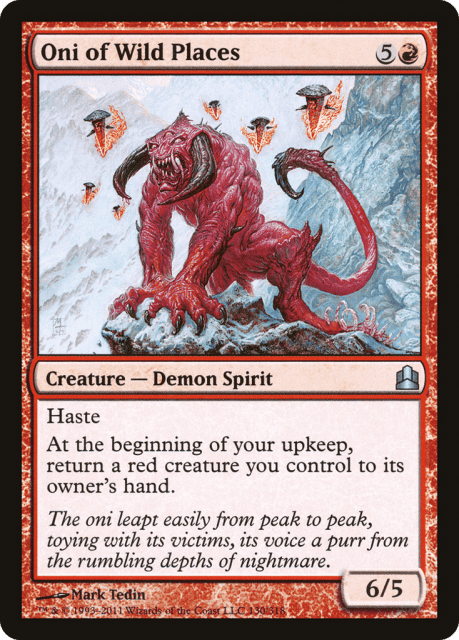 Oni of Wild Places (130) — Commander 2011