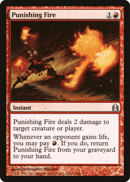 Punishing Fire (131) — Commander 2011