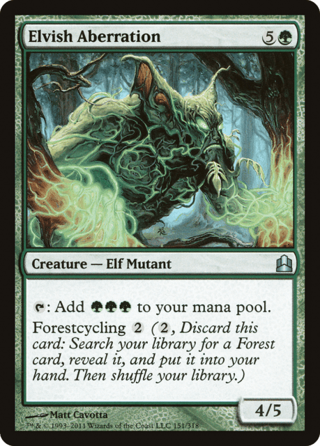 Elvish Aberration (151) — Commander 2011