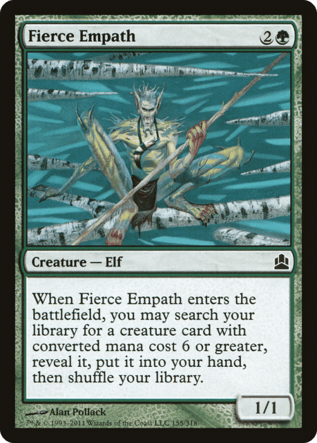 Fierce Empath (155) — Commander 2011