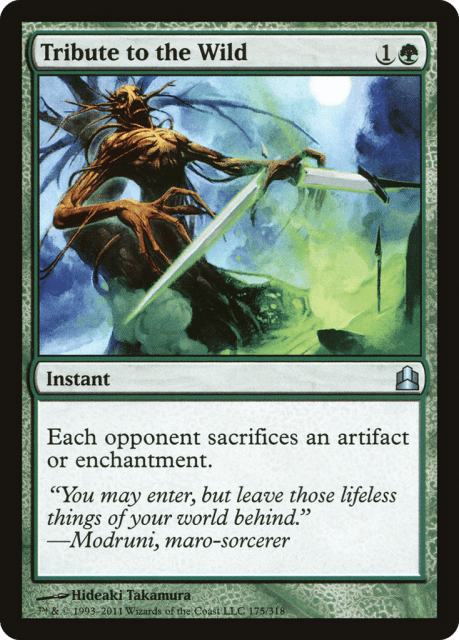Tribute to the Wild (175) — Commander 2011