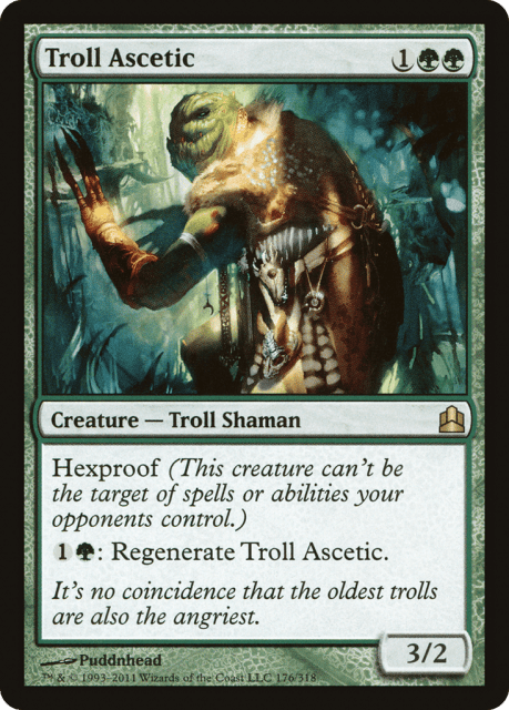 Troll Ascetic (176) — Commander 2011