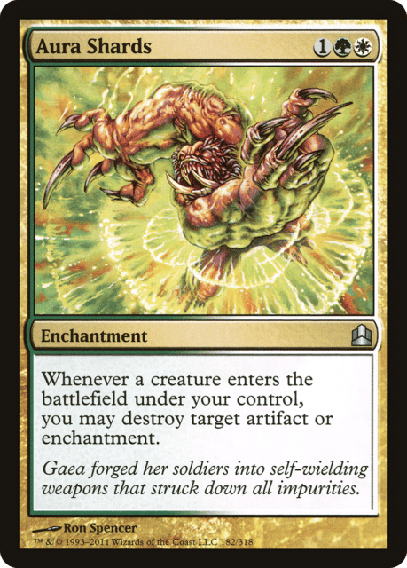 Aura Shards (182) — Commander 2011