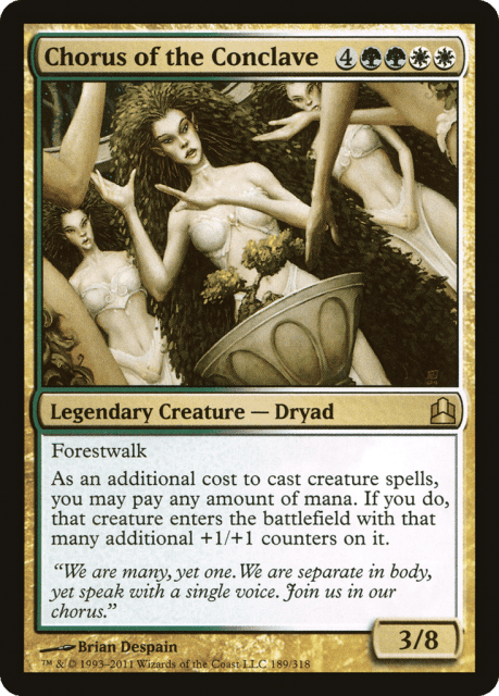 Chorus of the Conclave (189) — Commander 2011