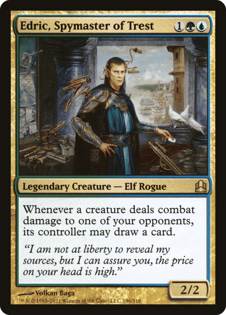 Edric, Spymaster of Trest (196) — Commander 2011