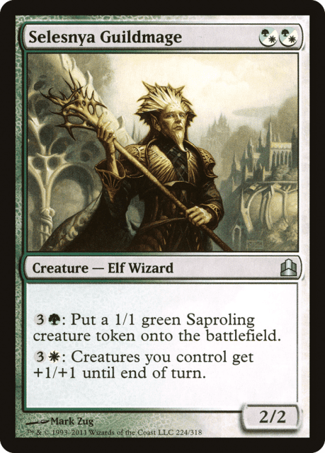 Selesnya Guildmage (224) — Commander 2011