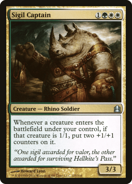 Sigil Captain (225) — Commander 2011