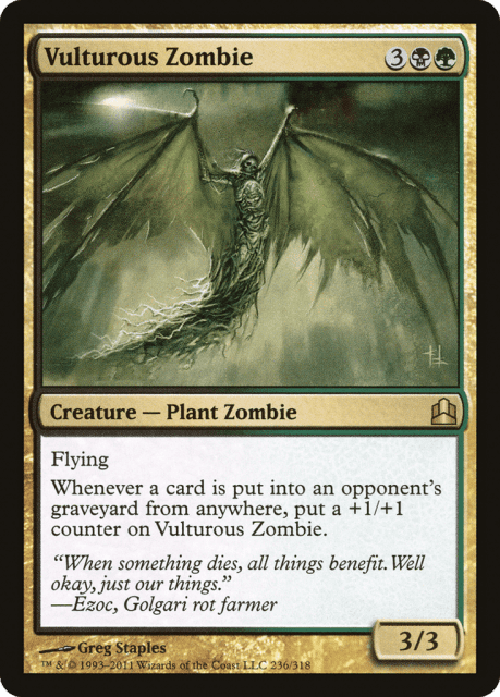 Vulturous Zombie (236) — Commander 2011