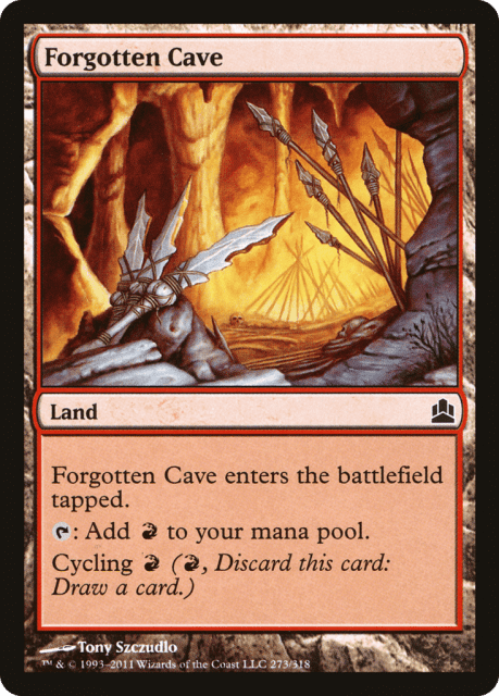 Forgotten Cave (273) — Commander 2011