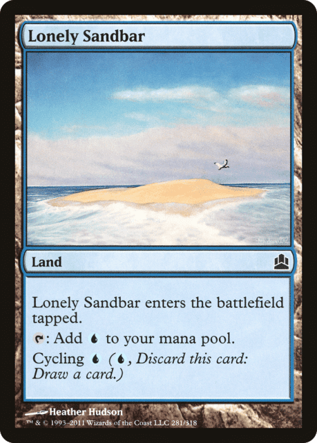 Lonely Sandbar (281) — Commander 2011