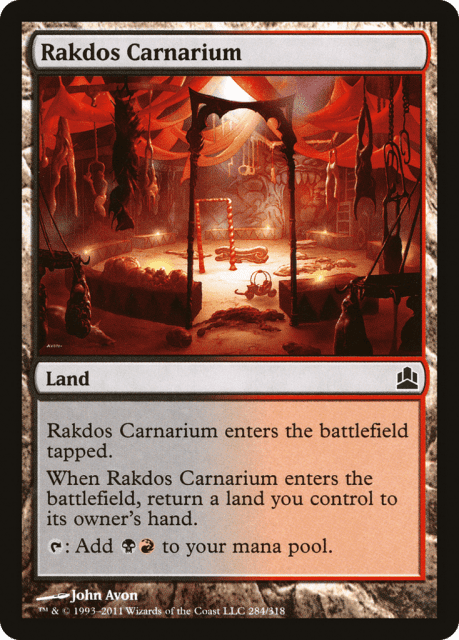 Rakdos Carnarium (284) — Commander 2011
