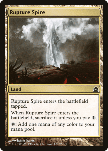 Rupture Spire (285) — Commander 2011