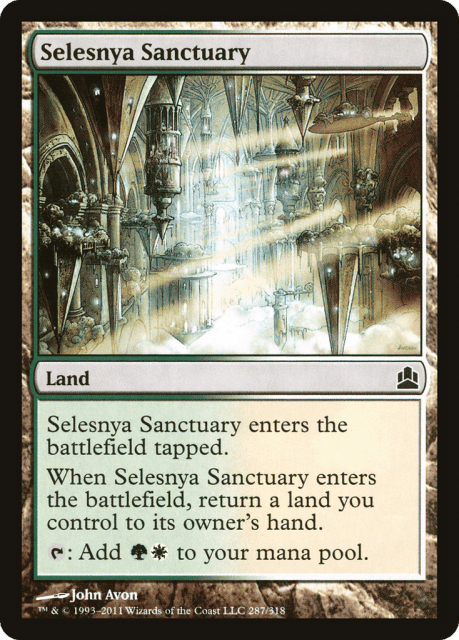 Selesnya Sanctuary (287) — Commander 2011