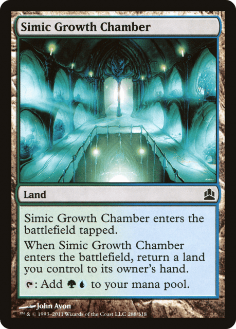 Simic Growth Chamber (288) — Commander 2011