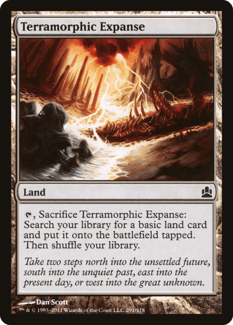 Terramorphic Expanse (291) — Commander 2011