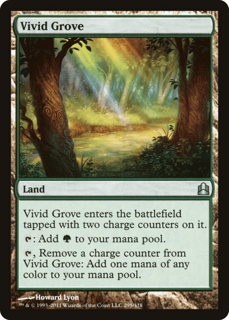 Vivid Grove (295) — Commander 2011