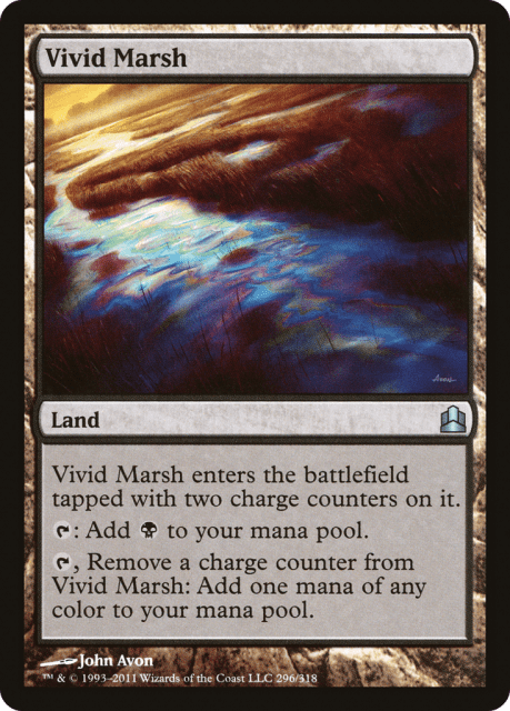 Vivid Marsh (296) — Commander 2011