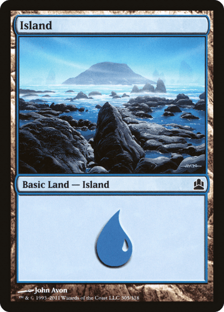 Island (305) — Commander 2011