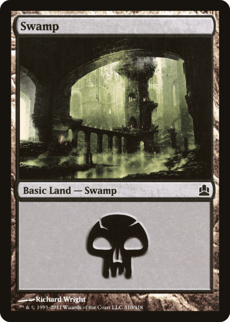 Swamp (310) — Commander 2011