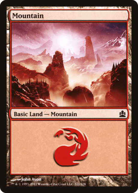 Mountain (311) — Commander 2011