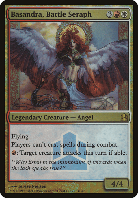Basandra, Battle Seraph (184) — Commander 2011 Launch Party