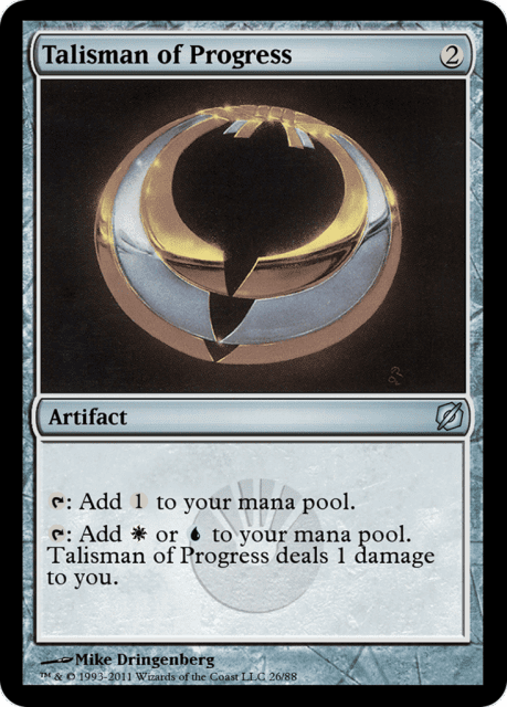 Talisman of Progress (26) — Duel Decks: Mirrodin Pure vs. New Phyrexia