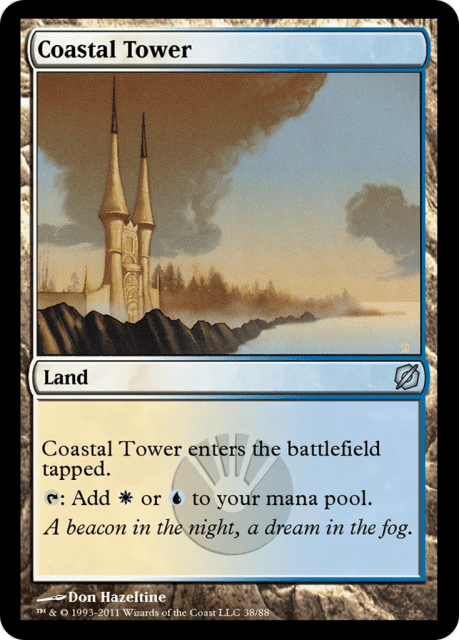Coastal Tower (38) — Duel Decks: Mirrodin Pure vs. New Phyrexia