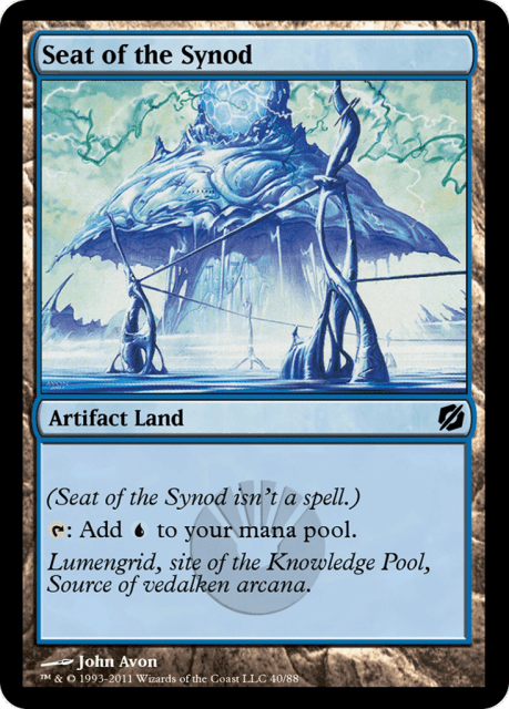 Seat of the Synod (40) — Duel Decks: Mirrodin Pure vs. New Phyrexia
