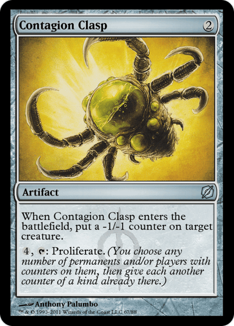 Contagion Clasp (67) — Duel Decks: Mirrodin Pure vs. New Phyrexia
