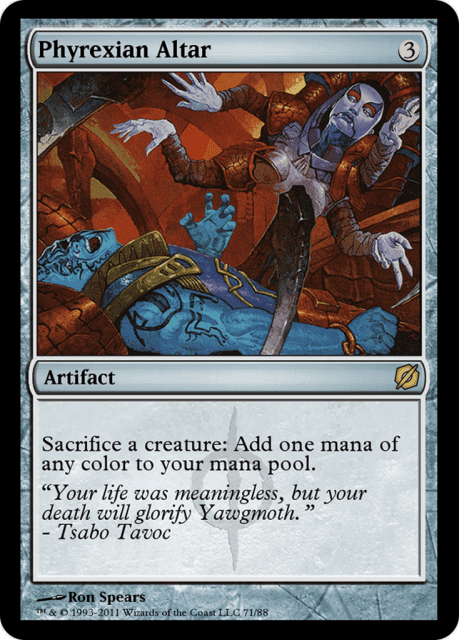 Phyrexian Altar (71) — Duel Decks: Mirrodin Pure vs. New Phyrexia