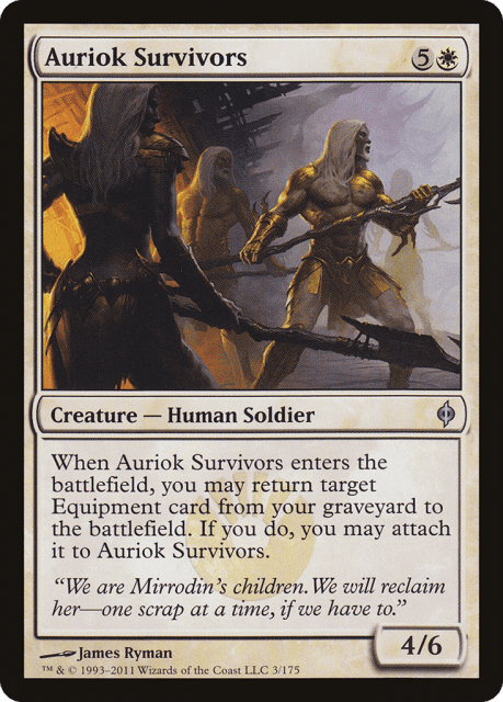 Auriok Survivors (3) — New Phyrexia