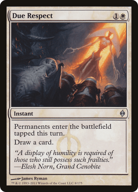 Due Respect (8) — New Phyrexia