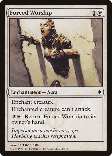 Forced Worship (11) — New Phyrexia