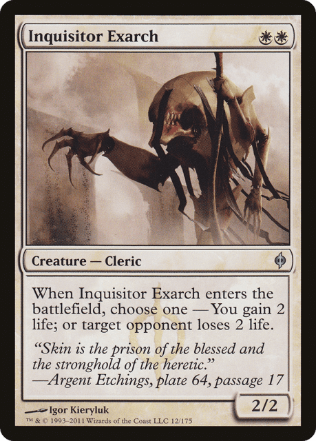 Inquisitor Exarch (12) — New Phyrexia