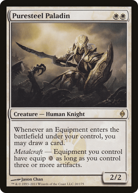 Puresteel Paladin (20) — New Phyrexia