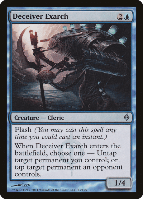 Deceiver Exarch (33) — New Phyrexia