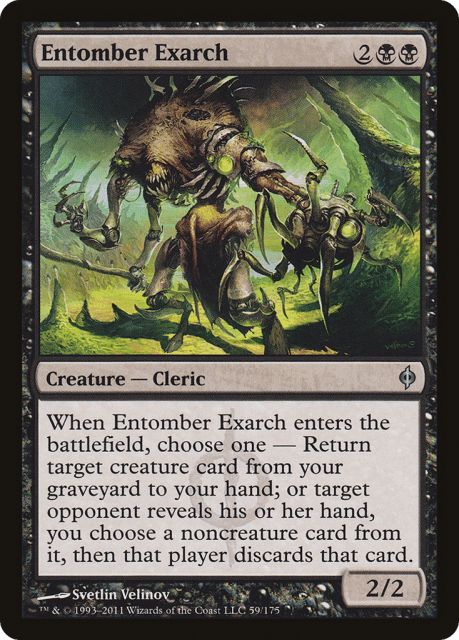 Entomber Exarch (59) — New Phyrexia