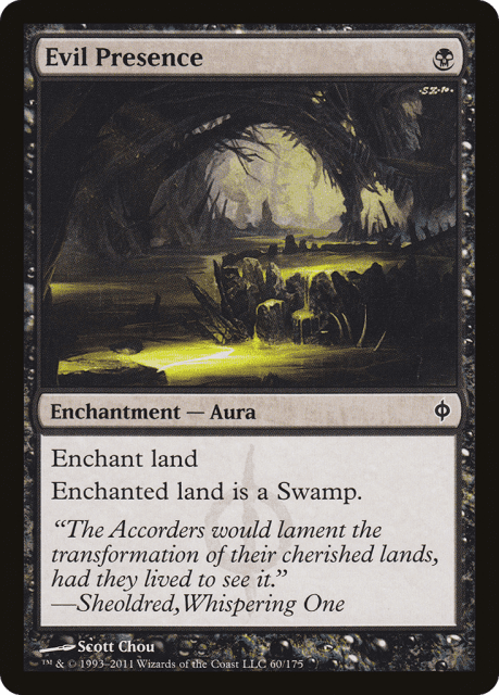 Evil Presence (60) — New Phyrexia