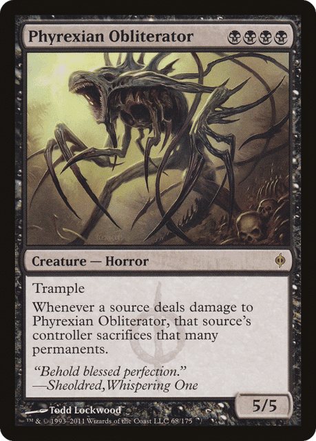 Phyrexian Obliterator (68) — New Phyrexia