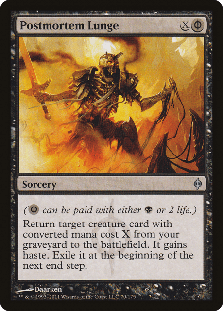 Postmortem Lunge (70) — New Phyrexia