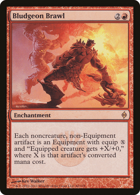 Bludgeon Brawl (80) — New Phyrexia