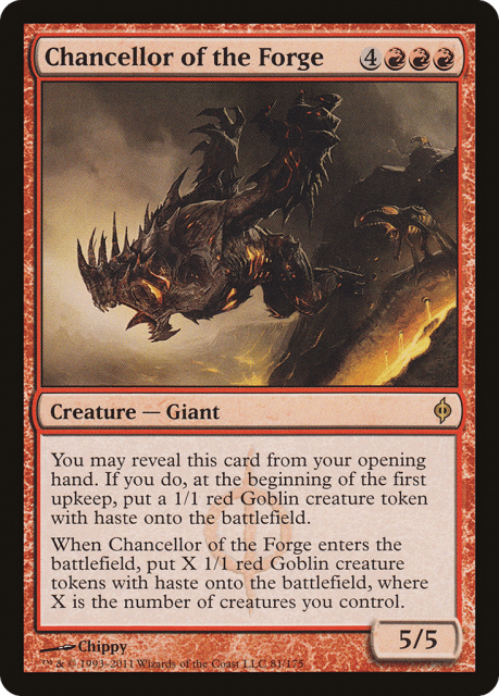 Chancellor of the Forge (81) — New Phyrexia