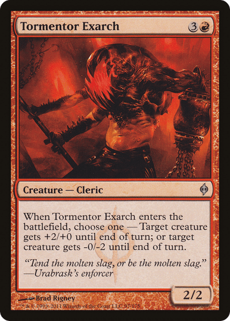 Tormentor Exarch (97) — New Phyrexia
