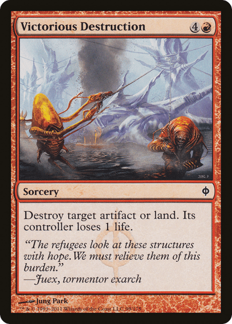 Victorious Destruction (99) — New Phyrexia