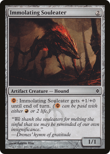 Immolating Souleater (139) — New Phyrexia