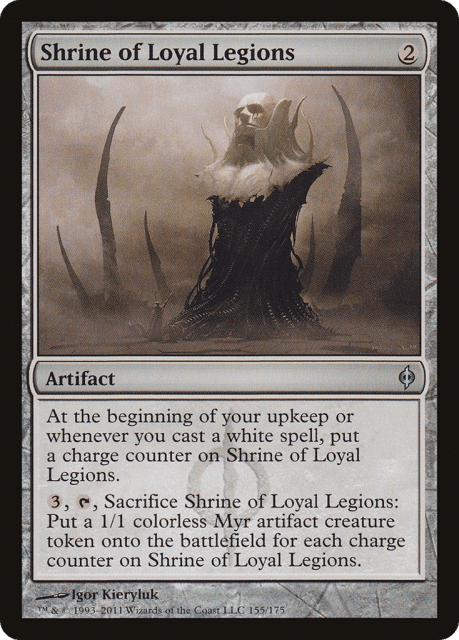 Shrine of Loyal Legions (155) — New Phyrexia