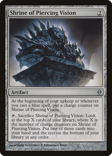 Shrine of Piercing Vision (156) — New Phyrexia