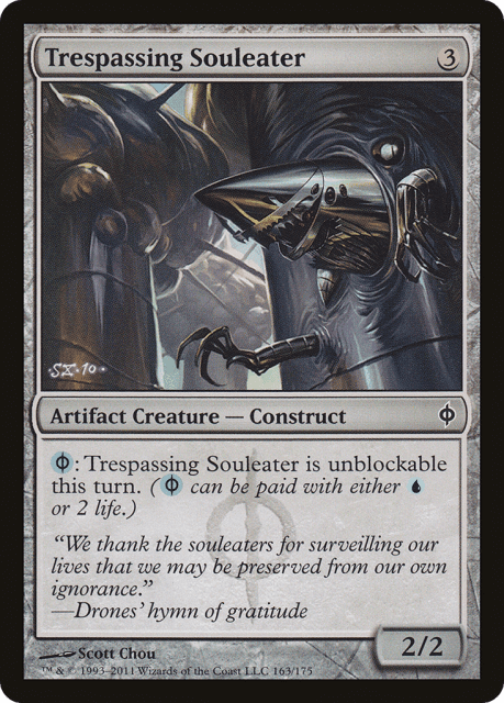 Trespassing Souleater (163) — New Phyrexia